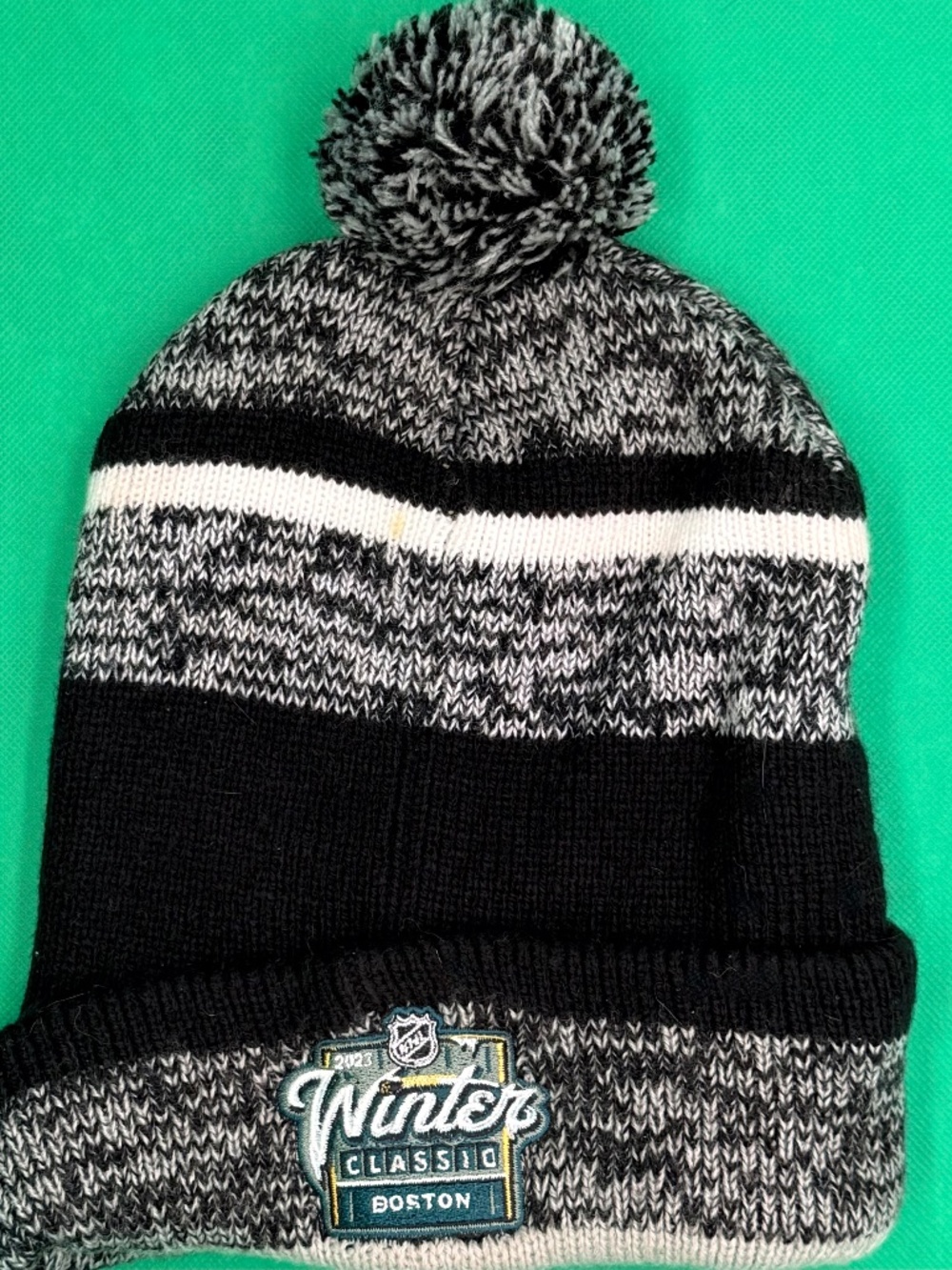 NHL WINTER CLASSIC BOSTON Ski Cap Hat Knitted